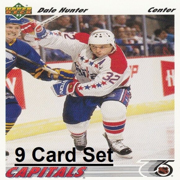 Dale Hunter Hockey Card Collection - 9 Card Set - Picture 1 of 10